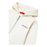 MAX&Co. felpa tinta unita con cappuccio Panna per Bambina MX0054 PANNA MAX&Co.