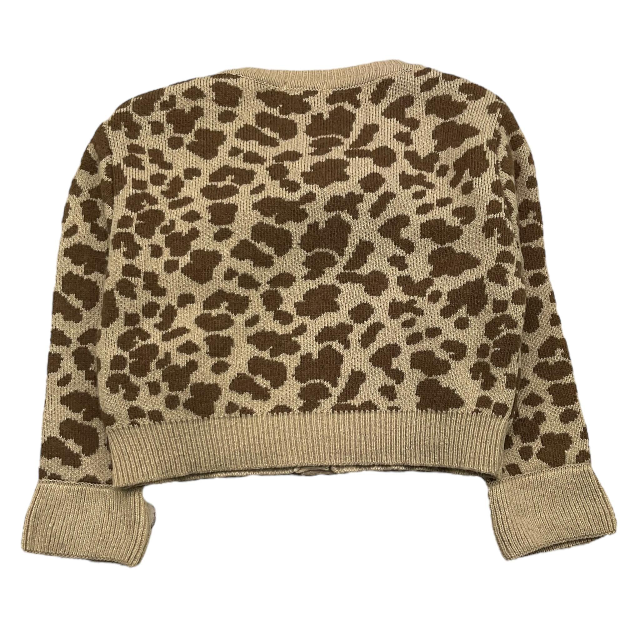 LE BEBE' cardigan fantasia maculata Beige per Neonata LBG6103 BEIGE LE BEBE'