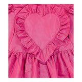 STELLA McCARTNEY abito tinta unita con rouches Fuxia per Bambina TT1G20 FUXIA STELLA McCARTNEY