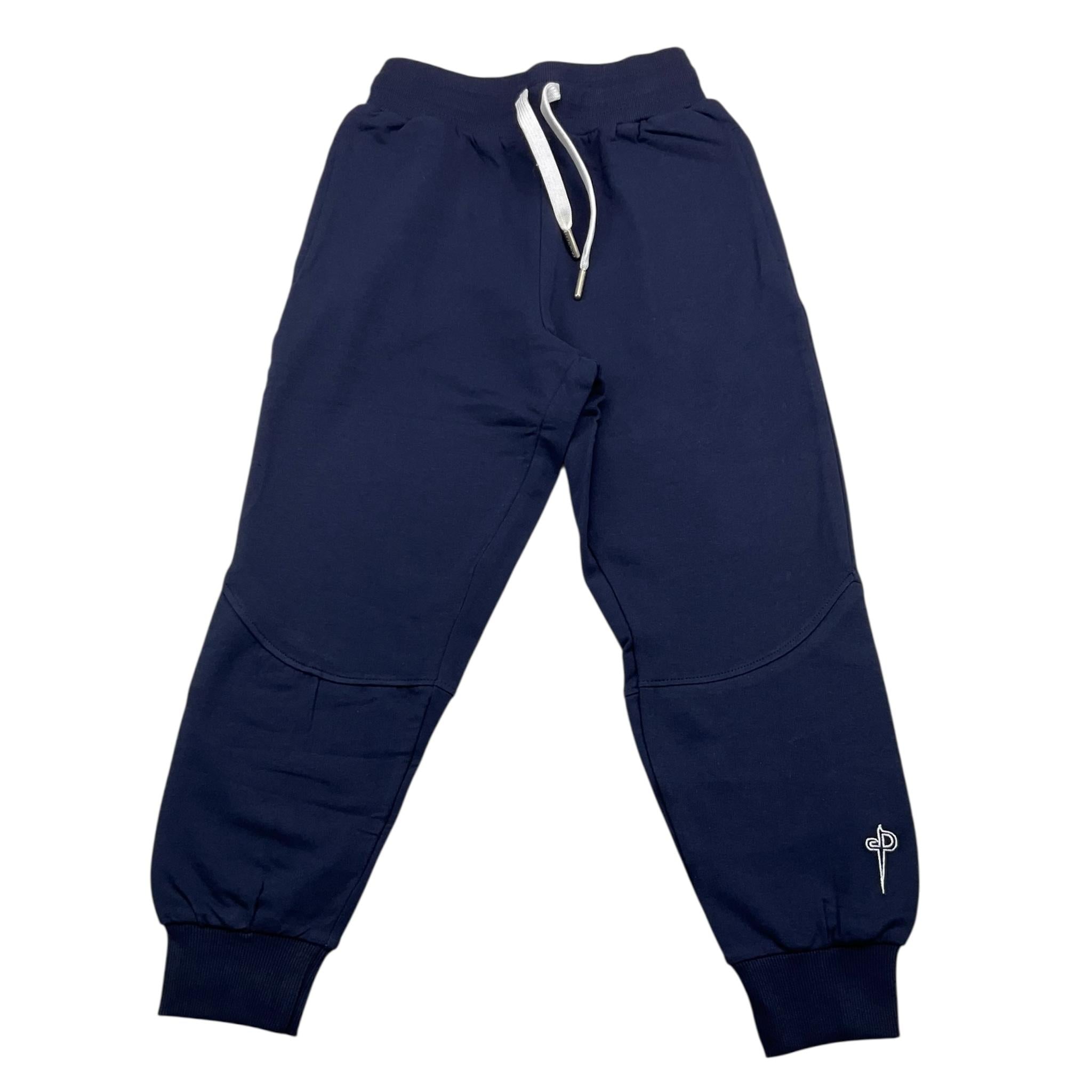 CESARE PACIOTTI pantalone tuta tinta unita Blu per Bambino PFP4101J BLU CESARE PACIOTTI