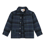 TOMMY HILFIGER camicia manica lunga fantasia quadri Blu per Neonato T60256X BLU TOMMY HILFIGER