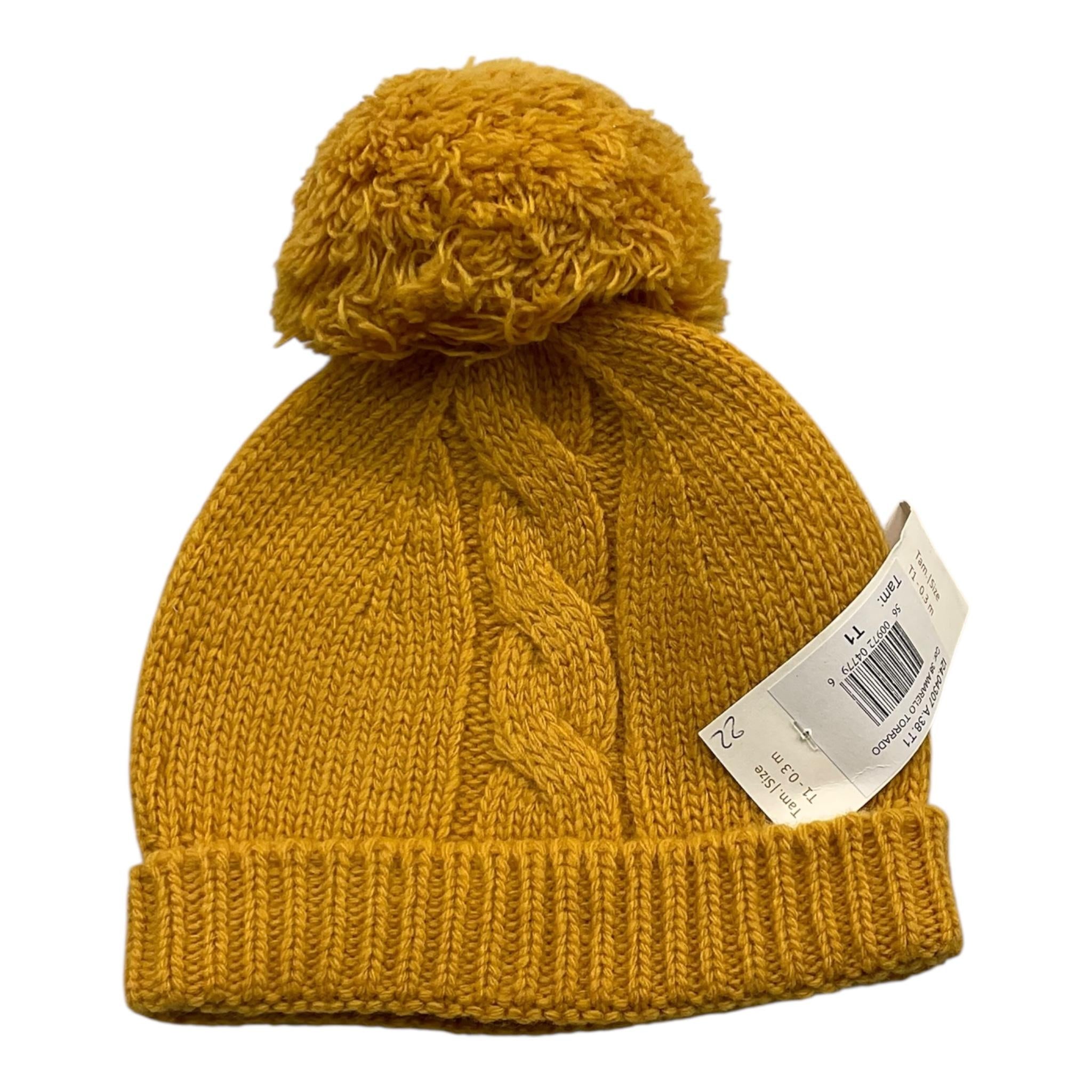 WEDOBLE cappello tinta unita cn pon pon Giallo per Neonato I2404307 GIALLO WEDOBLE