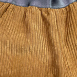 CAFFE' D'ORZO pantalone tinta unita con elastico in vita modello a palazzo Cammello per Bambina ZV6A20 CAMMELLO CAFFE' D'ORZO