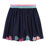 BillIEBLUSH gonna tinta unita in tulle Blu per Bambina U20417X BLU BillIEBLUSH
