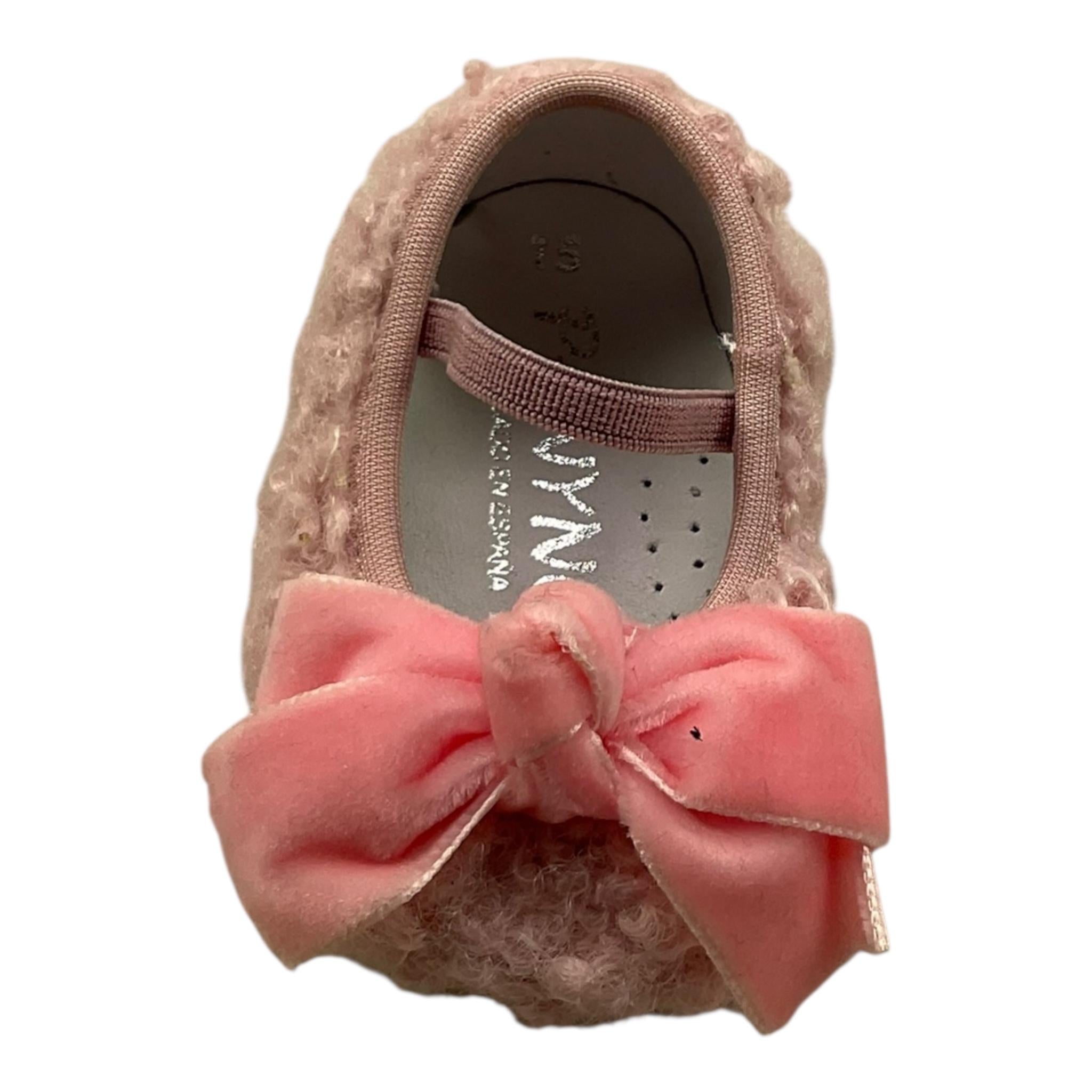 PANYNO ballerina tinta unita con applicazioni Rosa per Neonata A2903 ROSA PANYNO