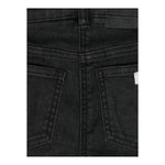 STELLA McCARTNEY jeans tinta unita con modello zampa Nero per Bambina TV6D40 NERO STELLA McCARTNEY