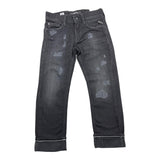 REPLAY jeans tinta unita con girovita regolabile Nero per Bambino SB9328 NERO REPLAY