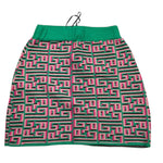 GAELLE gonna tinta unita con fantasia Verde per Bambina 2742GW0911 VERDE GAELLE