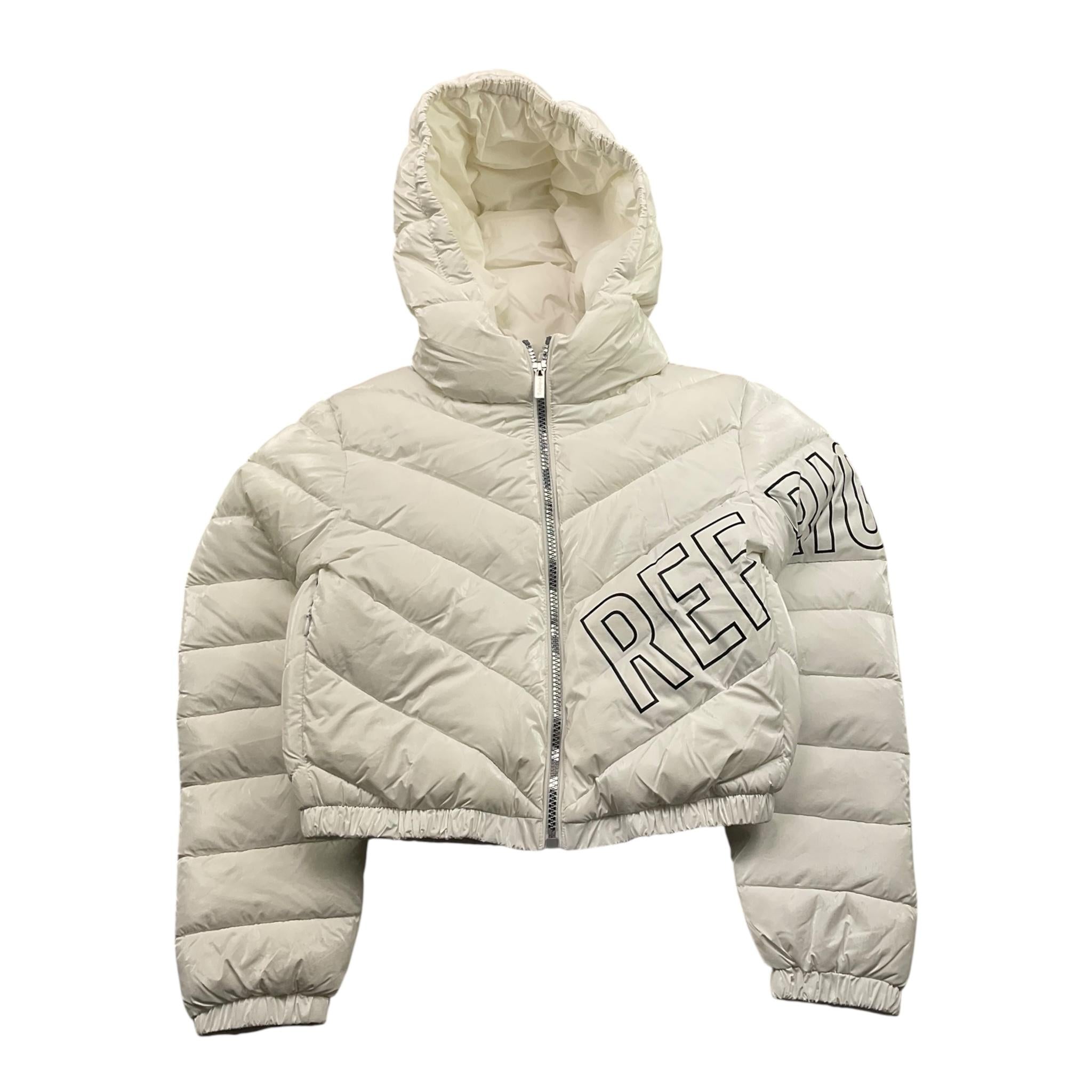 REFRIGUE giubbino tinta unita con zip e cappuccio Bianco per Bambina 2841O00006X BIANCO REFRIGUE