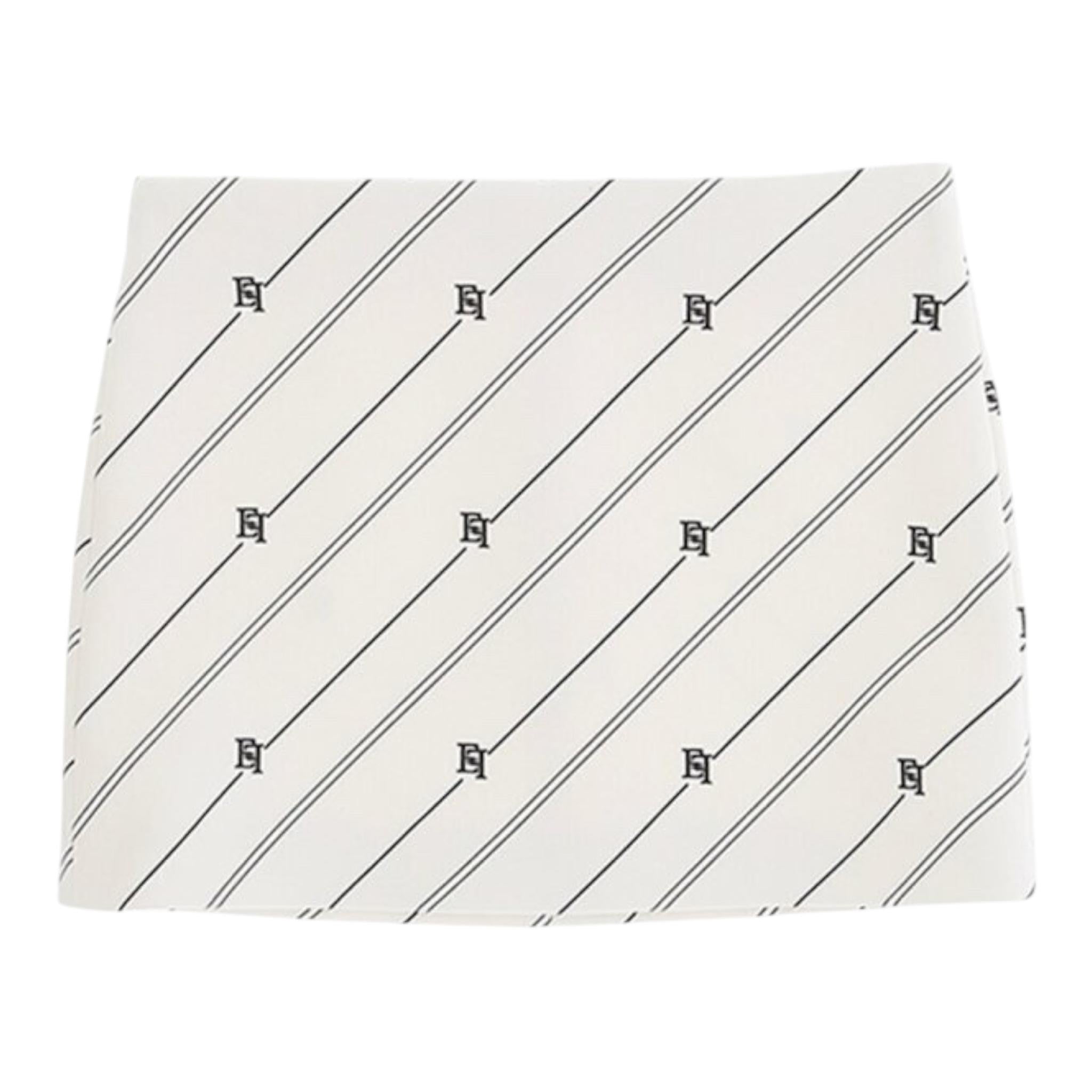 ELISABETTA FRANCHI gonna tinta unita logata Bianco per Bambina EFGO167 BIANCO ELISABETTA FRANCHI