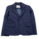 TRUSSARDI giacca tinta unita monopetto Blu per Bambino TBA25120GC BLU TRUSSARDI