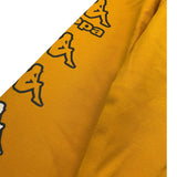 KAPPA completo 2pz bicolore felpa-pantalone Giallo/nero per Bambino 8081T0059 GIALLO/NERO KAPPA