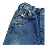DIESEL jeans tinta unita cn elastico in vita Blu per Neonato 00K1ZJ BLU DIESEL