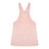 SAINT BARTH salopette tinta unita con taschino fantasia fiori Rosa per Bambina TEC0001 ROSA SAINT BARTH