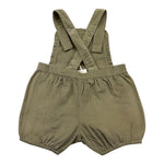 TARTINE ET CHOCOLAT salopette tinta unita Verde per Neonata TZ21001 VERDE TARTINE ET CHOCOLAT