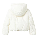 ELISABETTA FRANCHI giubbino tinta unita con cappuccio Bianco per Bambina EGGB033 BIANCO ELISABETTA FRANCHI