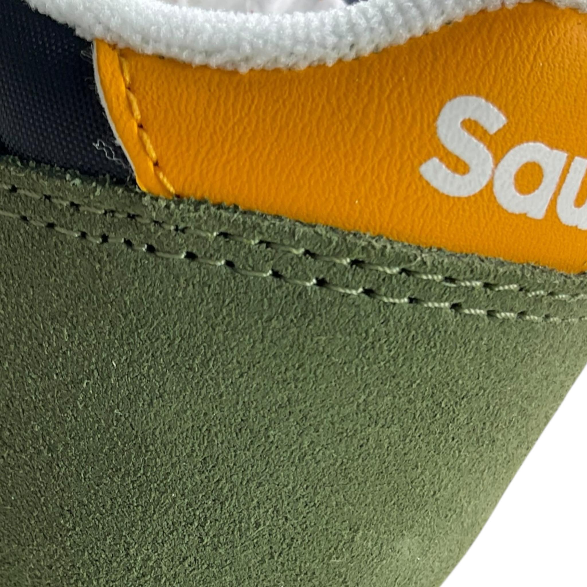 SAUCONY sneakers tinta unita con strappi Verde per Bambino SK267335 VERDE SAUCONY