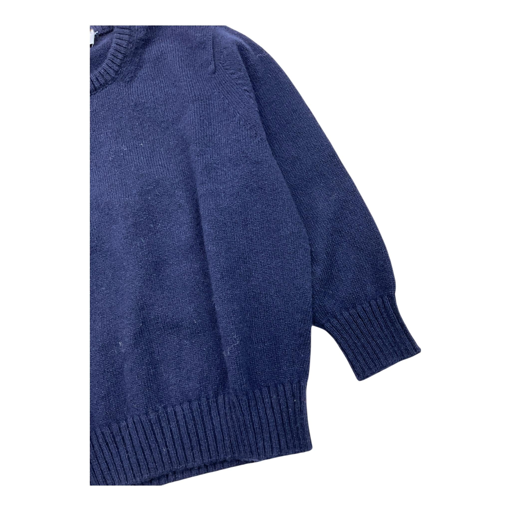 JURTA maglia girocollo tinta unita Blu per Neonato WO4K01 BLU JURTA