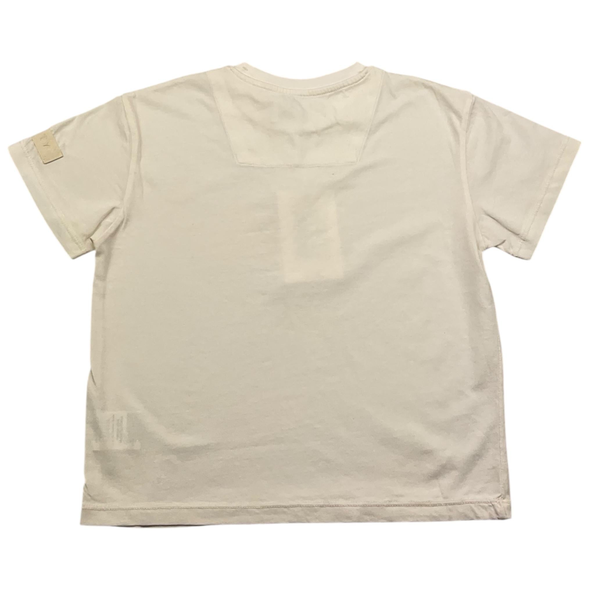 DUSTY COLOR t-shirt girocollo tinta unita Panna per Bambino DUXF4033TS PANNA DUSTY COLOR