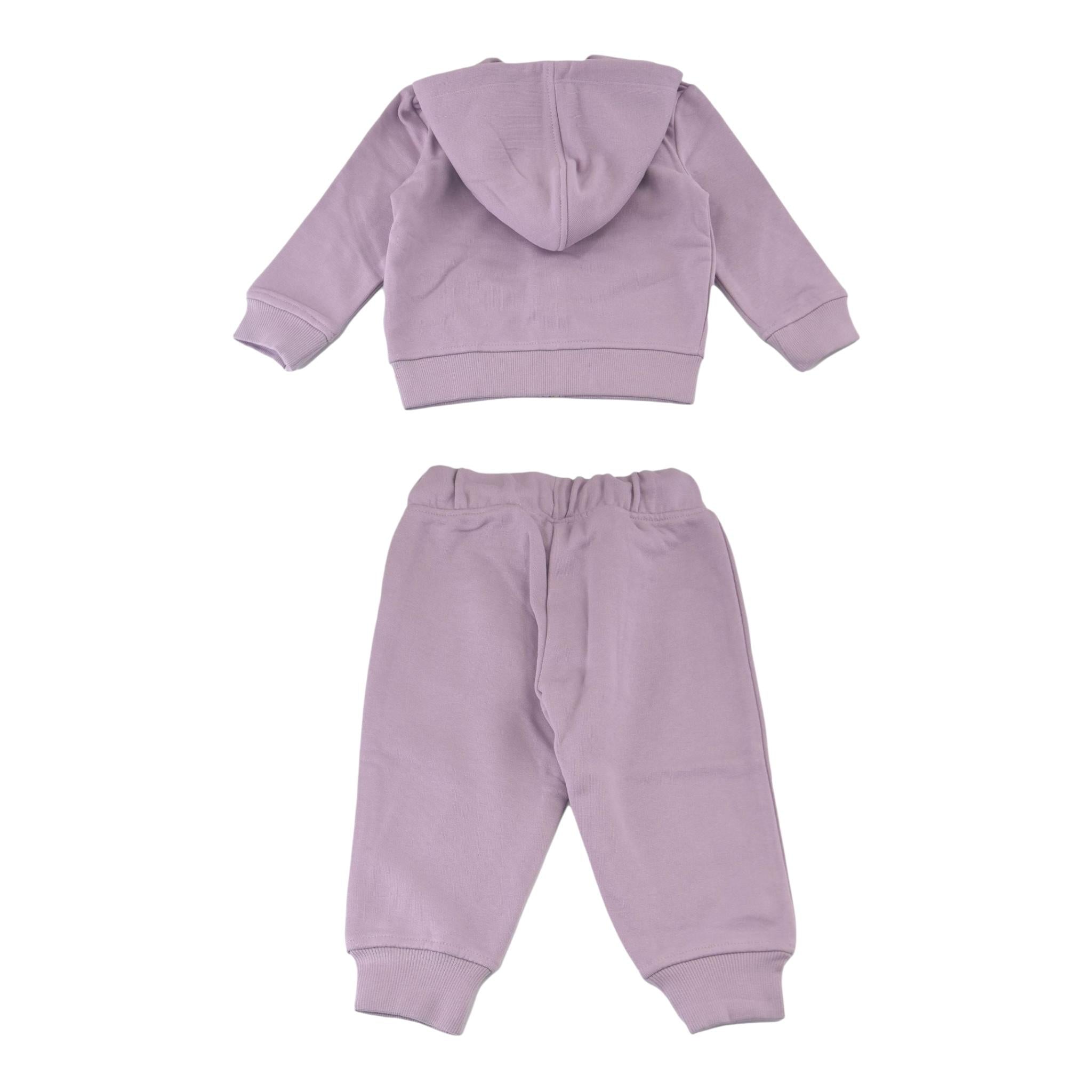 TRUSSARDI completo 2pz felpa-pantalone Lilla per Bambina TIA24089CF LILLA TRUSSARDI