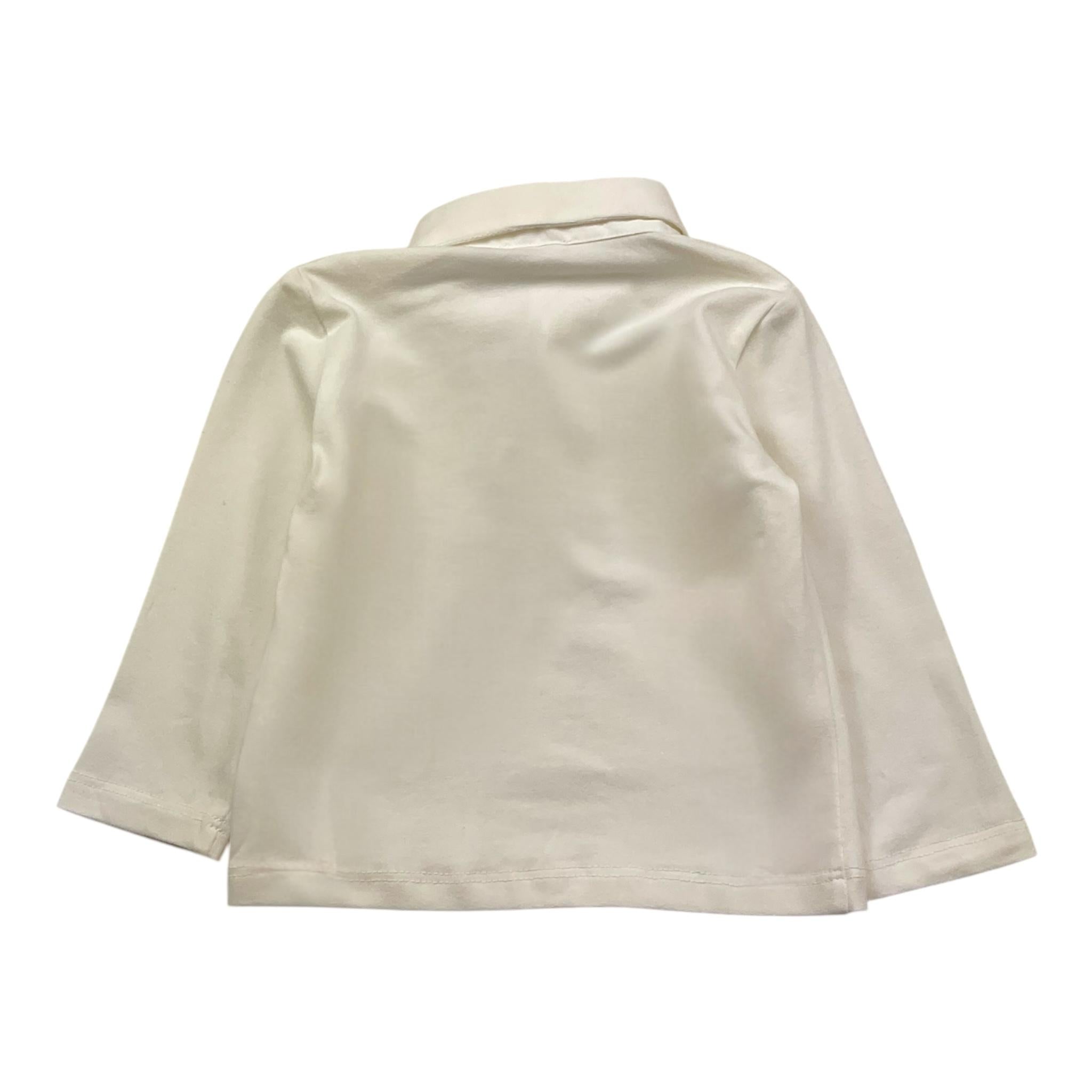 LE BEBE' polo tinta unita  Bianco per Neonato LBB5251 BIANCO LE BEBE'