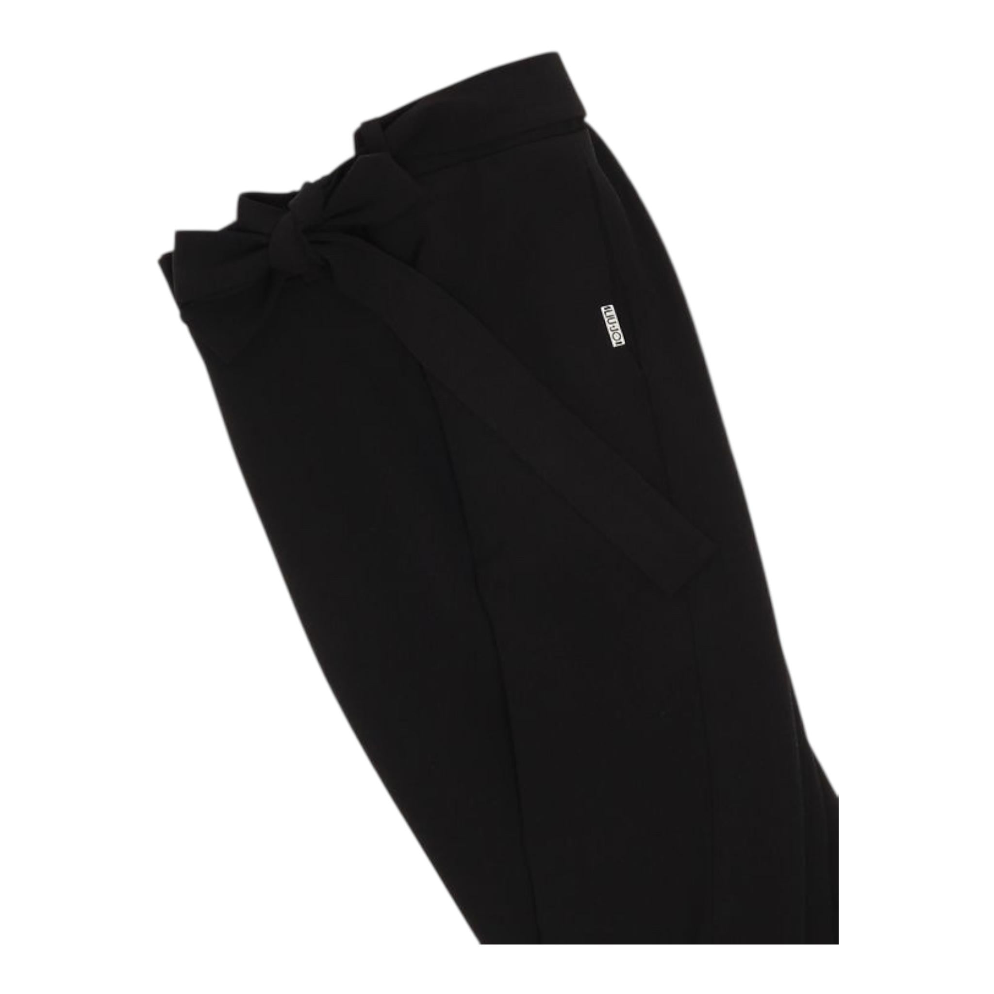 LIU JO pantalone tinta unita con elastico in vita Nero per Bambina GF4206T2622 NERO LIU JO