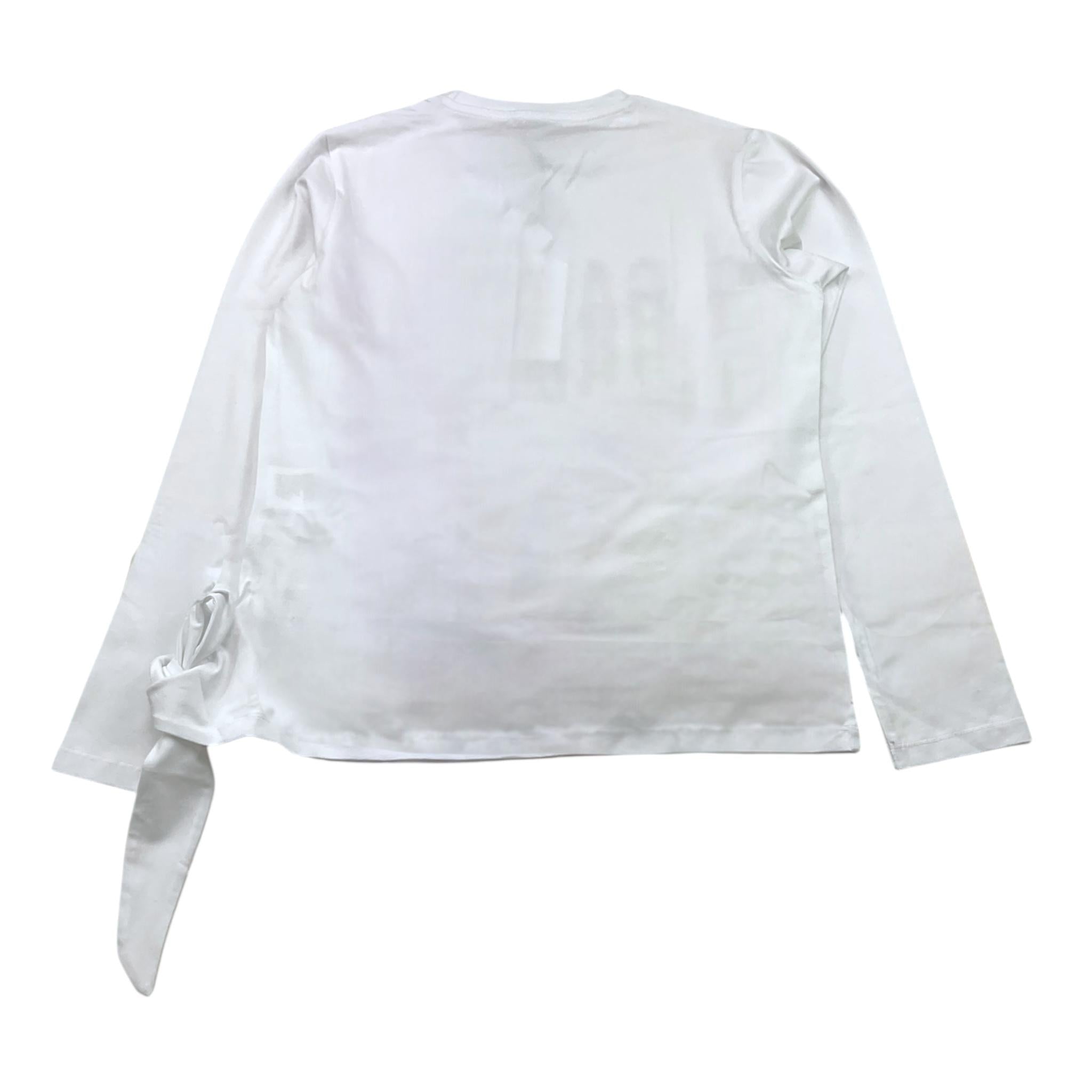 GAELLE shirt girocollo tinta unita con stampe in contrasto Bianco per Bambina 2741M00338X BIANCO GAELLE