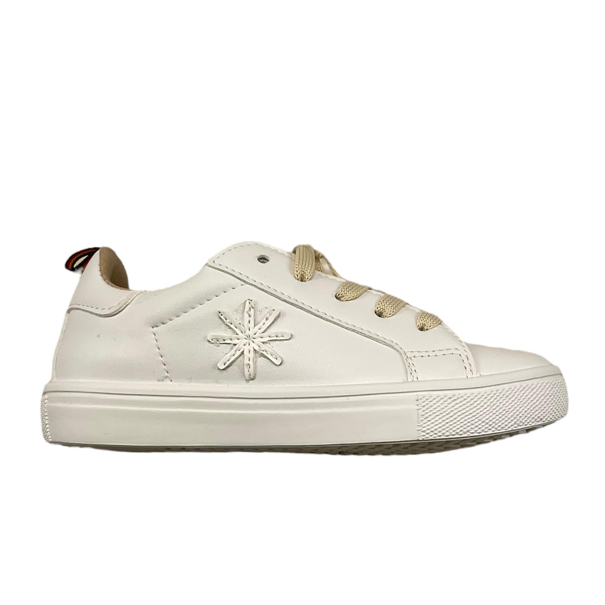 MANUEL RITZ sneakers tinta unita con lacci Panna per Bambino MR1608 PANNA MANUEL RITZ