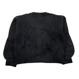 LU LU BY MISS GRANT cardigan tinta unita con ricami Nero per Bambina LL2976 NERO LU LU BY MISS GRANT