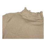 LU LU BY MISS GRANT maglia con manicotti mezzo collo tinta unita Panna per Bambina LL3029X PANNA LU LU BY MISS GRANT