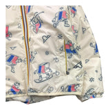 K-WAY giubbino tinta unita con zip e cappuccio Bianco per Bambino K1127IW BIANCO K-WAY