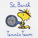 SAINT BARTH t-shirt girocollo tinta unita con stampa Bianco per Bambino CAM0001 BIANCO SAINT BARTH