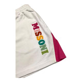 MISSONI completo 2 pezzi felpa-short tinta unita Bianco per Bambina MU3A10 BIANCO MISSONI