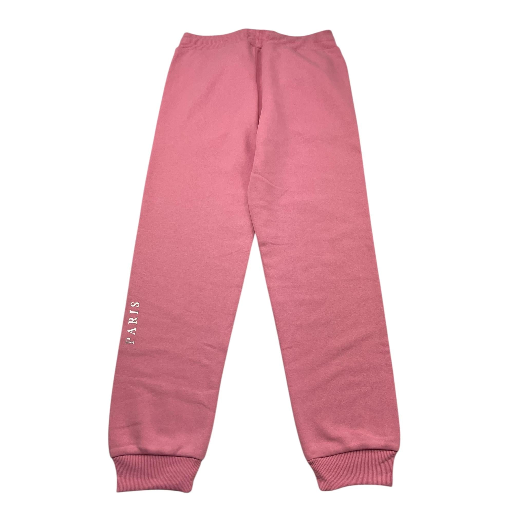 GAELLE pantalone modello tuta tinta unita con stampa Rosa per Bambina 2741P0394 ROSA GAELLE