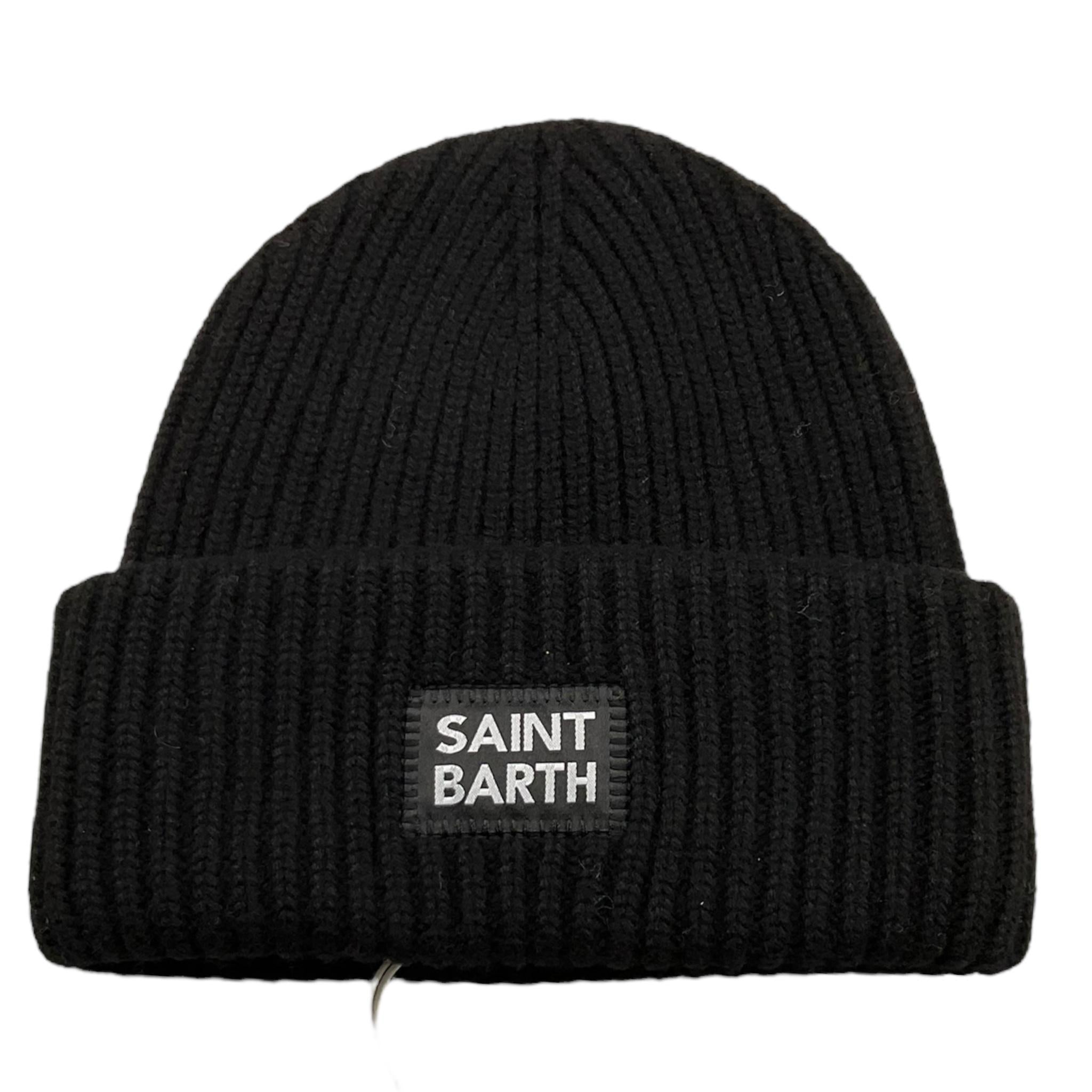 SAINT BARTH cappello tinta unita con stampa Nero per Bambino BRR0001 NERO SAINT BARTH