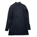 ODI ET AMO abito manica lunga tinta unita con ricami Nero per Bambina ODJDR15359 NERO ODI ET AMO