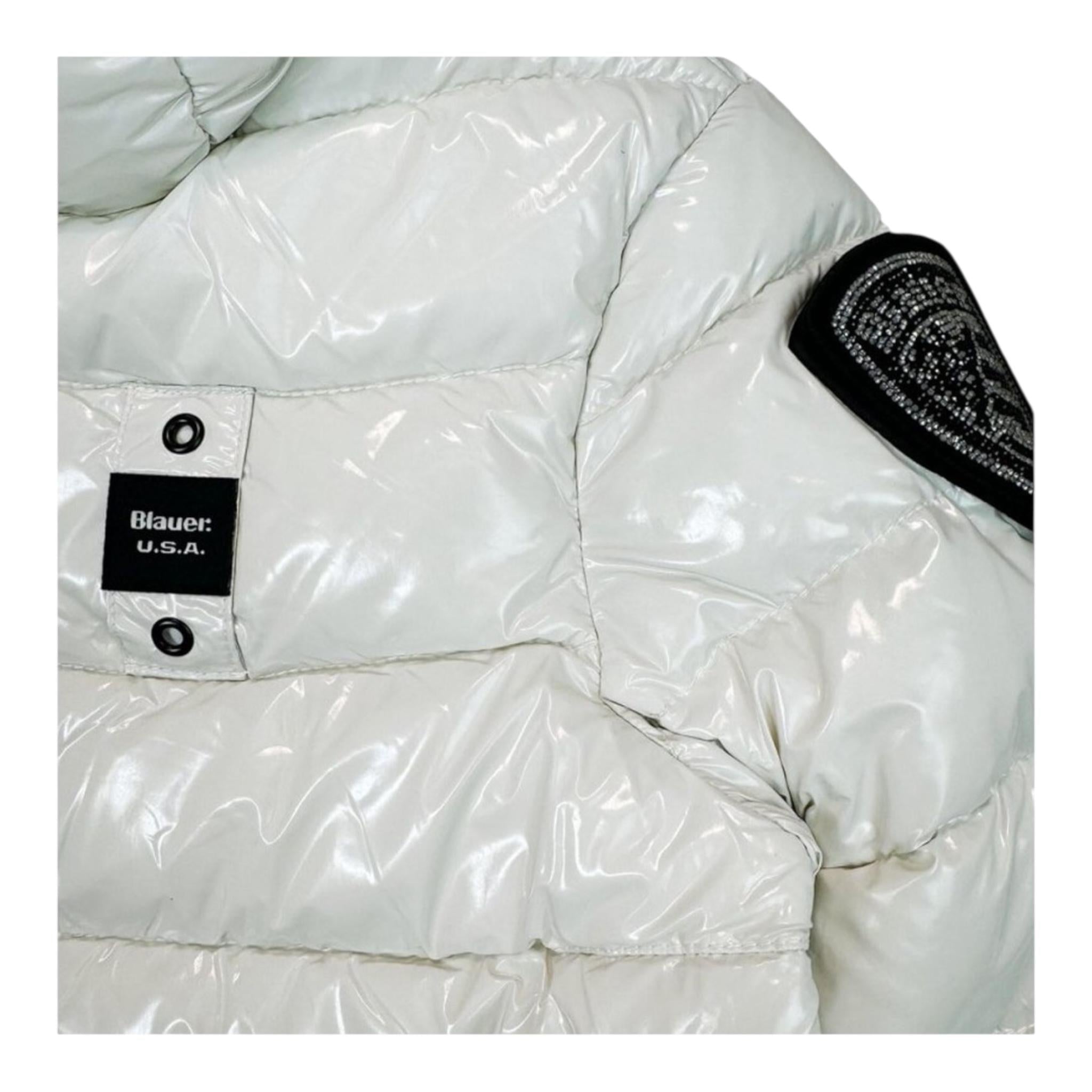 BLAUER giubbino tinta unita con cappuccio Panna per Bambina 24WBLGC02509A PANNA BLAUER