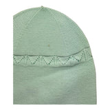 WEDOBLE cappello tinta unita con ricami Verde acqua per Neonata V2004307A VERDE ACQUA WEDOBLE