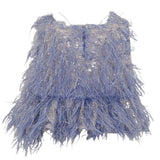 DOU DOU top giromanica tinta unita con applicazioni Lilla per Bambina DV5A42 LILLA DOU DOU