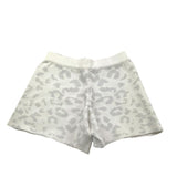 FUN & FUN short in maglia tinta unita con fantasia Bianco per Bambina FCBSO00135 BIANCO FUN & FUN