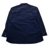 CESARE PACIOTTI camicia manica lunga in camoscio Blu per Bambino CMP5354J BLU CESARE PACIOTTI