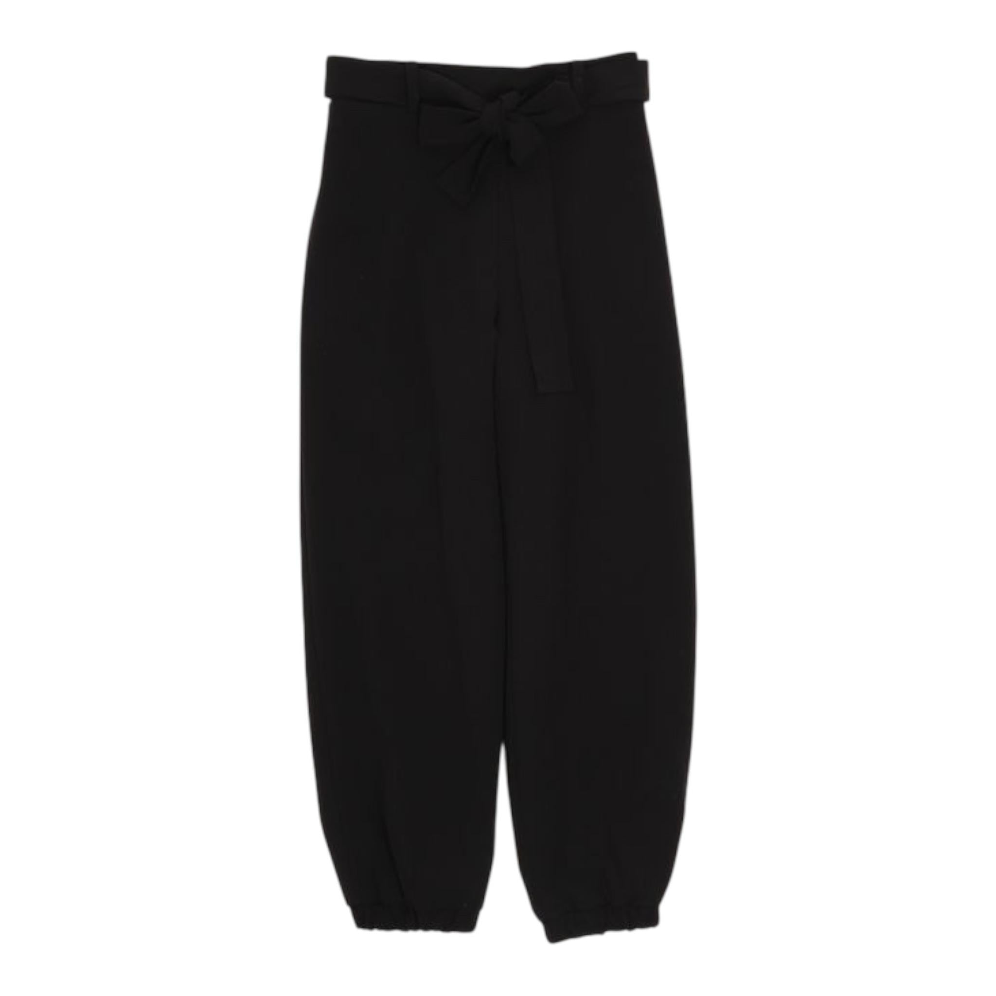 LIU JO pantalone tinta unita con elastico in vita Nero per Bambina GF4206T2622 NERO LIU JO