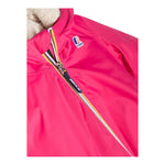 K-WAY giubbino tinta unita con cappuccio Fuxia per Bambina K6115FWAXXX FUXIA K-WAY