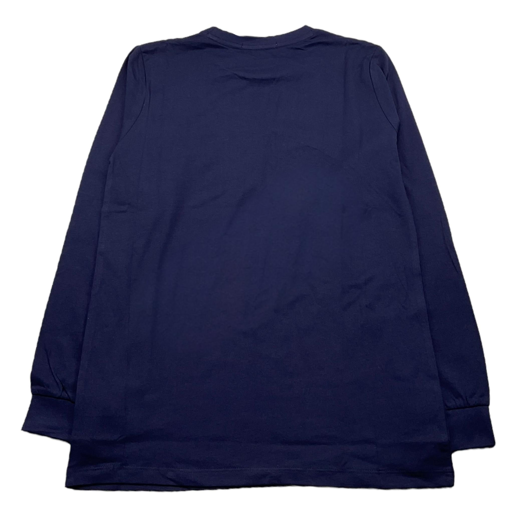 CESARE PACIOTTI shirt girocollo tinta unita con logo Blu per Bambino TSP5309J BLU CESARE PACIOTTI