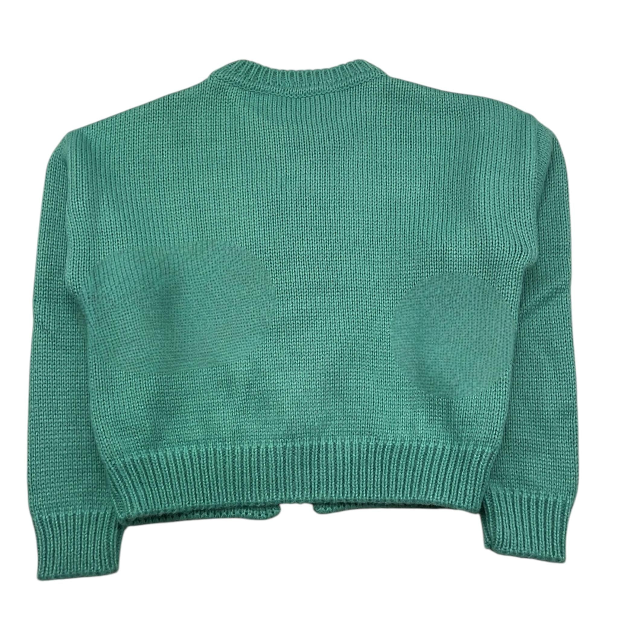 NAIDA maglia girocollo tinta unita Verde per Bambina NAMA299 VERDE NAIDA