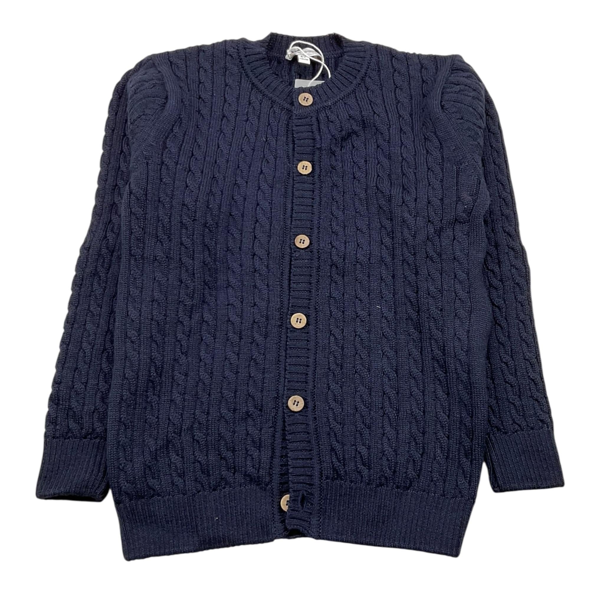 LE COCONNE cardigan tinta unita  Blu per Bambino LCN1394 BLU LE COCONNE