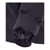 YES ZEE giubbino tinta unita con zip e cappuccio Nero per Bambina O051 NERO YES ZEE