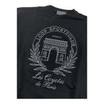 LES COYOTES DE PARIS felpa chiusa girocollo tinta unitacon logo Nero per Bambino 12221101 NERO LES COYOTES DE PARIS