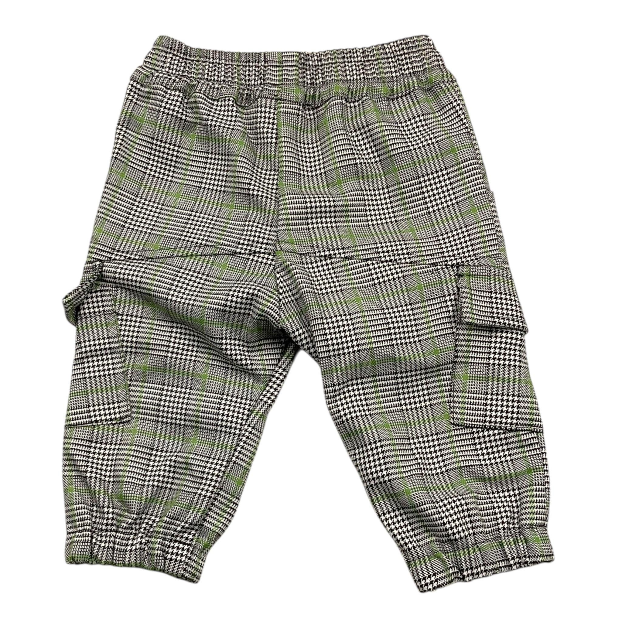 DANIELE ALESSANDRINI pantalone tinta unita con microfantasia Bianco per Neonato 1291P00062 BIANCO DANIELE ALESSANDRINI