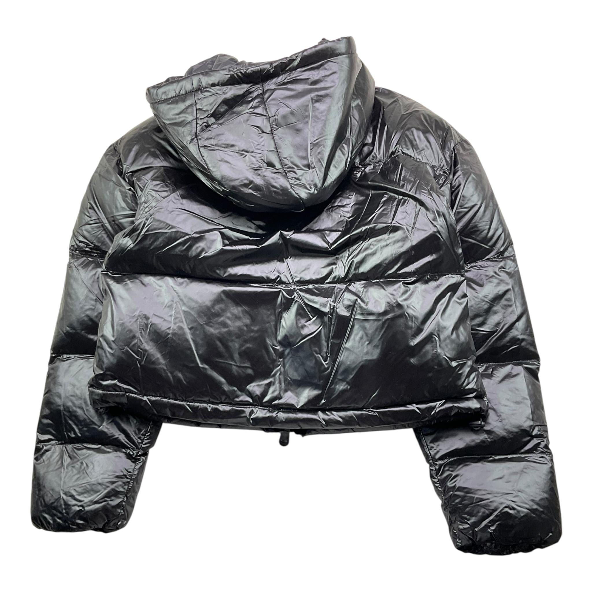 REFRIGIWEAR giubbino tinta unita con zip e cappuccio Nero per Bambina RWG961 NERO REFRIGIWEAR